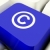 Copyright Computer Key In Blue Showing Patent Or Trademark stock photo © stuartmiles