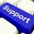 támogatás · számítógép · kulcs · kék · mutat · segítség - stock fotó © stuartmiles