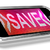 Save Message On Mobile Phone Shows Promotions And Discounts stock photo © stuartmiles