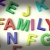 Family Written In Plastic Kids Letters stock photo © stuartmiles
