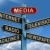 mass-media · indicator · Internet · televiziune · ziare - imagine de stoc © stuartmiles