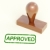 Approved Rubber Stamp Shows Quality Excellent Products stock photo © stuartmiles