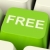 Free Computer Key In Green Showing Freebie and Promo stock photo © stuartmiles