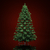 クリスマスツリー · 暗い · 赤 · ツリー · ライト · リボン - ストックフォト © Supertrooper