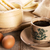 traditioneel · koffie · ontbijt · stijl · fractal · beker - stockfoto © szefei