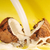 mleko · kokosowe · splash · Kokosowe · żółty - zdjęcia stock © taden