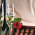 champagne and red rose stock photo © taden