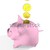 piggy with one euro stock photo © TaiChesco