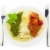 Italian flag - pasta with green pesto, white parmesan and red to stock photo © Taiga