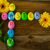 Easter · Eggs · żółte · kwiaty · ciemne · Wielkanoc · symbol - zdjęcia stock © TasiPas