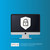 computer shield line icon, Internet VPN Security banner Concept  stock photo © taufik_al_amin
