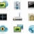 Vector internet and network icons. Part 1 stock photo © tele52
