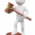 3D man with a auction hammer stock photo © texelart
