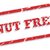Nut Free Rubber Stamp stock photo © THP