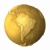 黃金 · 地球 · 南美洲 · 金屬 · 地球 · 實際 - 商業照片 © ThreeArt