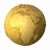 黃金 · 地球 · 非洲 · 金屬 · 地球 · 實際 - 商業照片 © ThreeArt