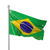 巴西 · 旗 · 3D · 圖像 · 白 · 質地 - 商業照片 © tiero