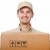 smiling delivery man stock photo © tiero