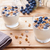 Nutritious and healthy yogurt with blueberries and cereal stock photo © tommyandone