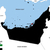 Объединенные · Арабские · Эмираты · карта · большой · размер · черный · флаг - Сток-фото © tony4urban