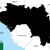 Гвинея · карта · большой · размер · черный · флаг - Сток-фото © tony4urban