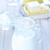 ingrédients · blanche · table · bois · gâteau · boire - photo stock © tycoon