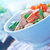frito · legumes · tigela · tabela · comida · fundo - foto stock © tycoon