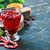 vörösáfonya · ital · bogyók · karácsony · üveg · asztal - stock fotó © tycoon