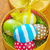 Easter · Eggs · kwiaty · drewna · jaj · biały · wakacje - zdjęcia stock © tycoon