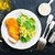 chicken breast with salad stock photo © tycoon