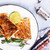 fried fish on plate stock photo © tycoon