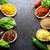 Fresh seasoning herbs and spices stock photo © unikpix