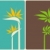 oiseau · paradis · fleur · palmier · feuille · printemps - photo stock © ussr