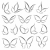 kelebekler · vektör · logo · şablon · ayarlamak · elemanları - stok fotoğraf © ussr