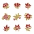 花 · ベクトル · ロゴ · テンプレート · セット · 要素 - ストックフォト © ussr