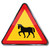 Sign caution horses stock photo © Ustofre9