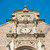 クロック · 修道院 · 壁 · 有名な · 青空 · 雲 - ストックフォト © vapi