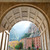 View from the entrance of Montserrat monastery stock photo © vapi