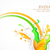 Colorful Splash of India Tricolor stock photo © vectomart
