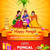 Happy Pongal Holiday Harvest Festival of Tamil Nadu South India Sale and Advertisement background stock photo © vectomart