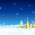 Kirche · Weihnachten · Nacht · Illustration · Winter · Landschaft - stock foto © vectomart