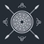 Ureinwohner · ethnischen · Kunst · Symbol · Stoff · Adler - stock foto © vector1st