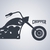 chopper motorcycle stock photo © vector1st