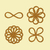 marrón · cuerda · vintage · vector · arte · ilustración - foto stock © vector1st