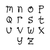 alphabet set stock photo © vector1st