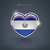エルサルバドル · 心臓の形態 · フラグ · 共和国 · 中心 - ストックフォト © Vectorminator