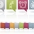 web · ikony · zestaw · pastel · kolory · polu - zdjęcia stock © Vectorminator