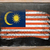 bandeira · Malásia · lousa · pintado · giz · cor - foto stock © vepar5