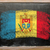 bandeira · Moldávia · lousa · pintado · giz · cor - foto stock © vepar5