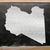 outline map of lybia on blackboard  stock photo © vepar5